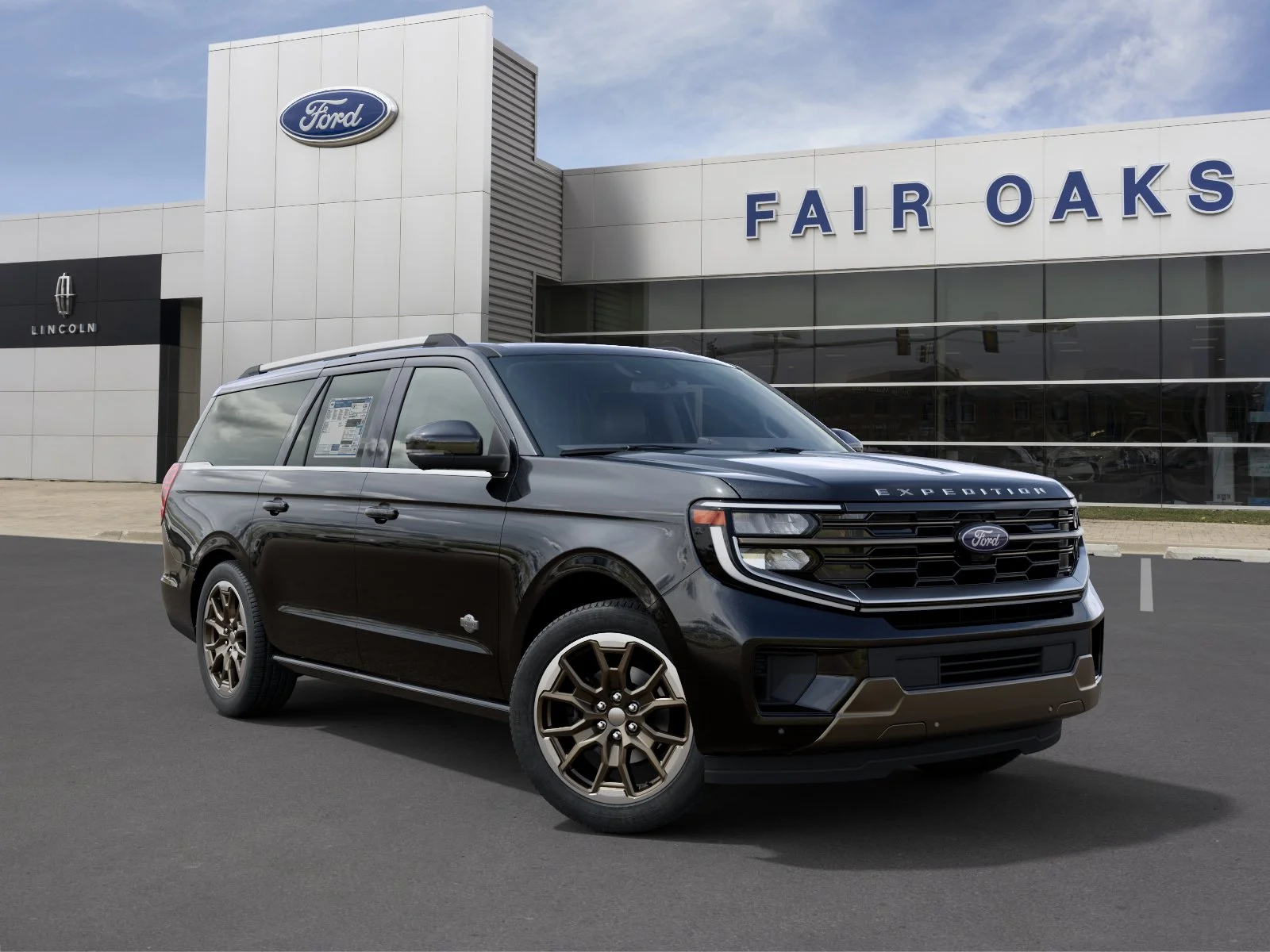 New 2027 Agate Black Metallic Ford King Ranch image 4