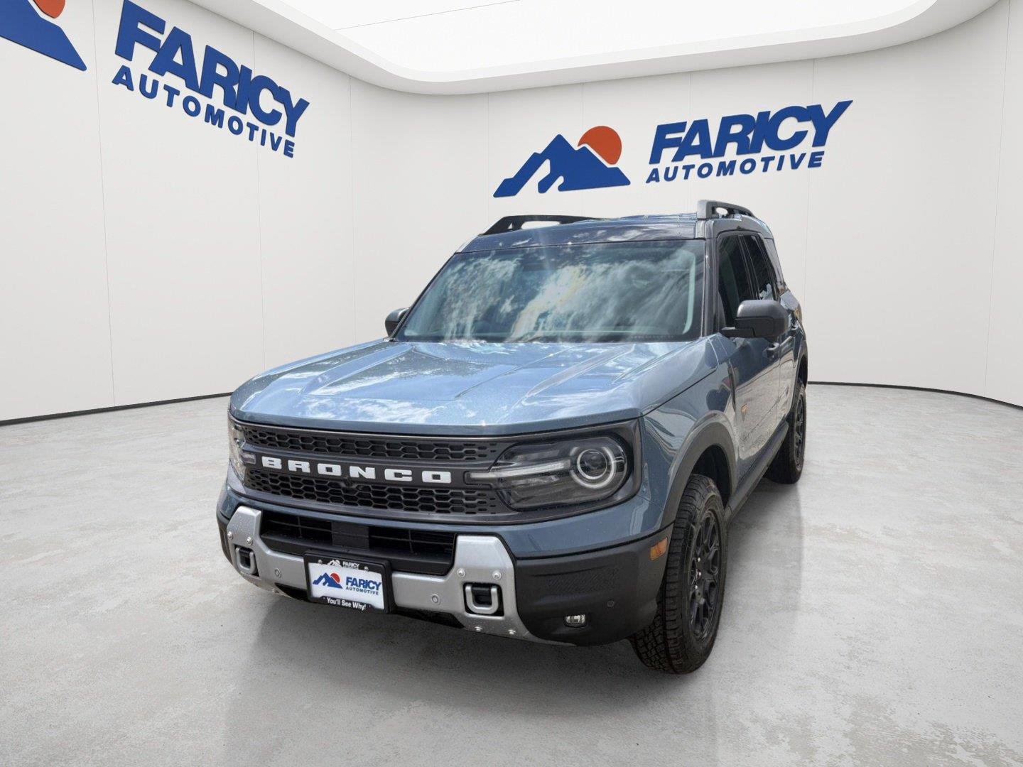 New 2026 Azure Gray Metallic Tri-Coat Ford Badlands® image 1