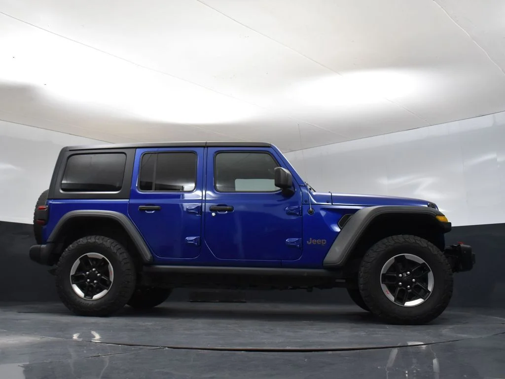 Used 2018 Blue Jeep Unlimited Rubicon image 13