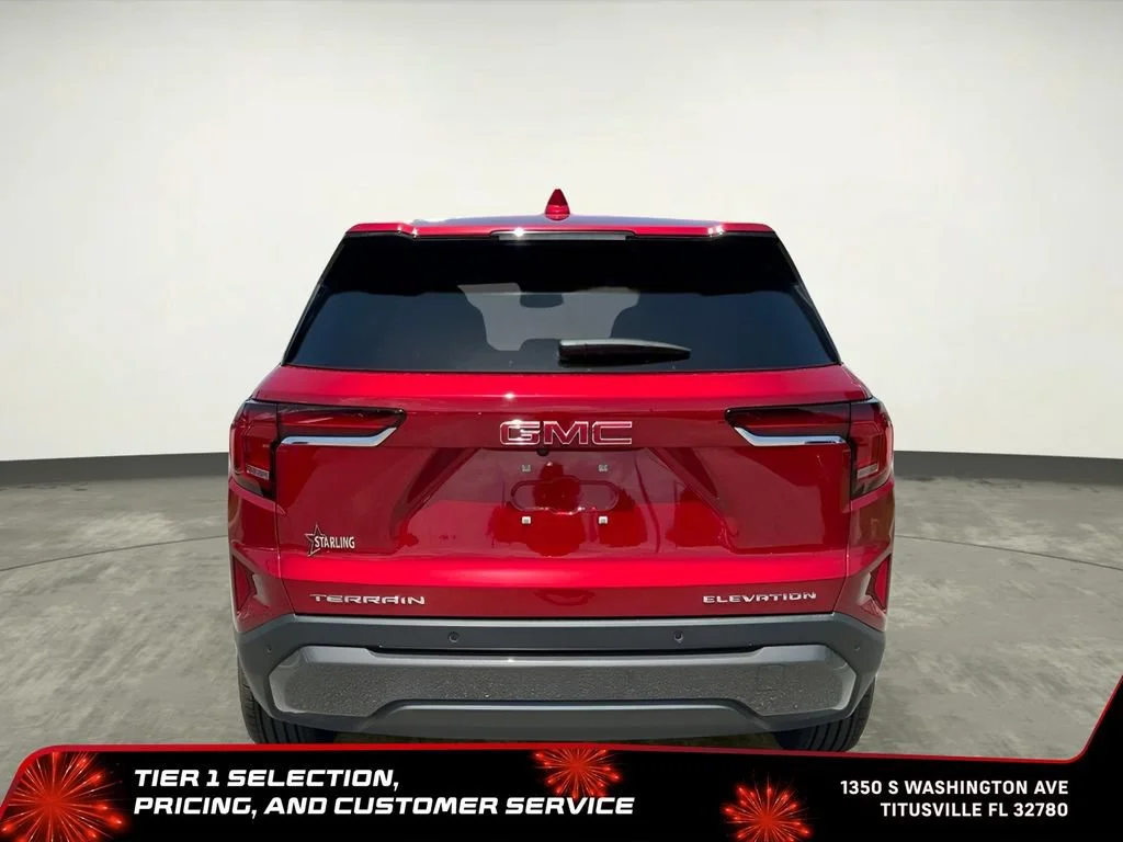 New 2027 Volcanic Red Tintcoat GMC FWD Elevation image 6