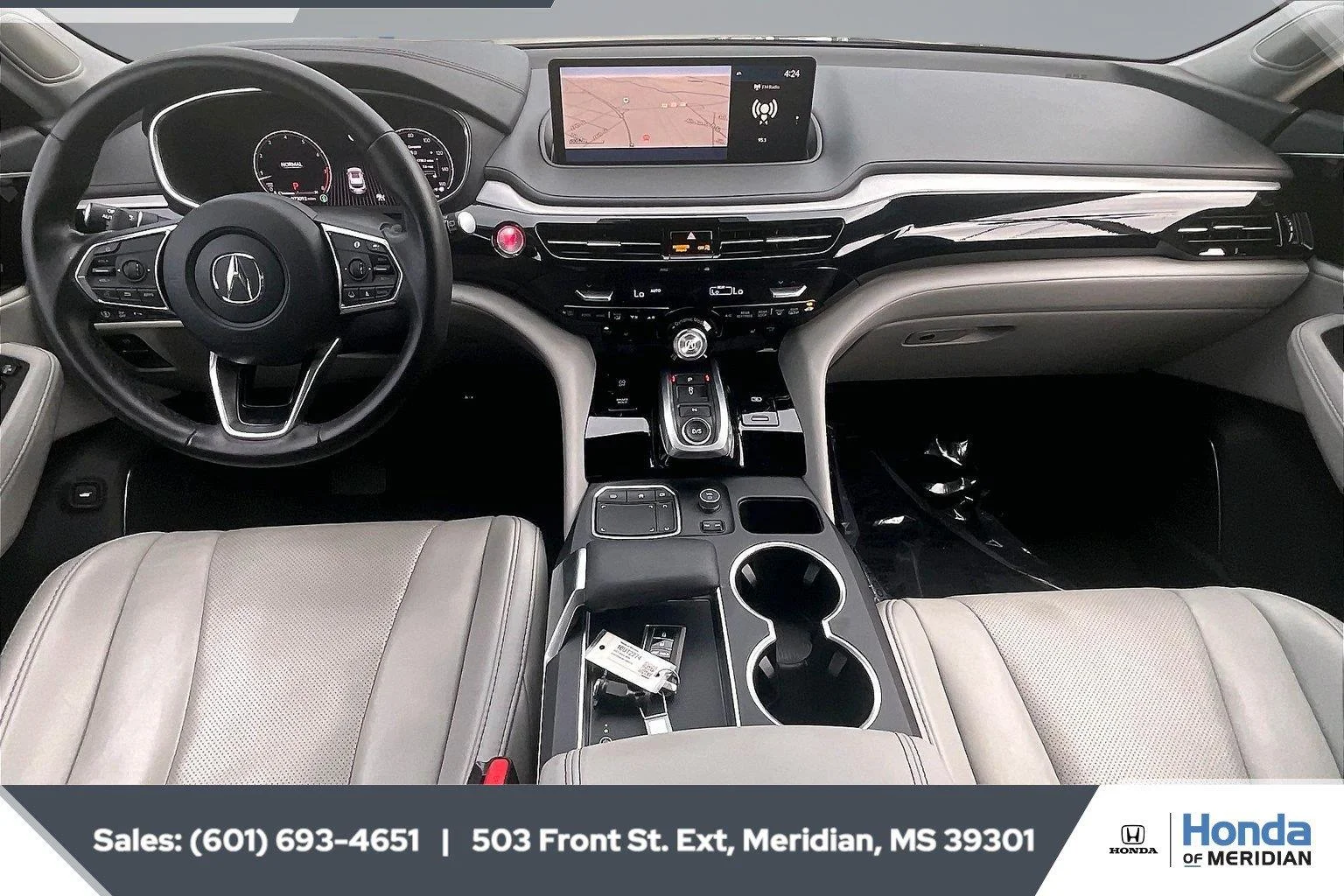 Used 2023 Lunar Silver Metallic Acura w/Tech image 13
