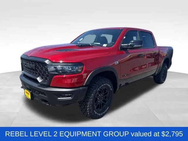 New 2026 Molten Red Pearlcoat Ram Rebel image 3