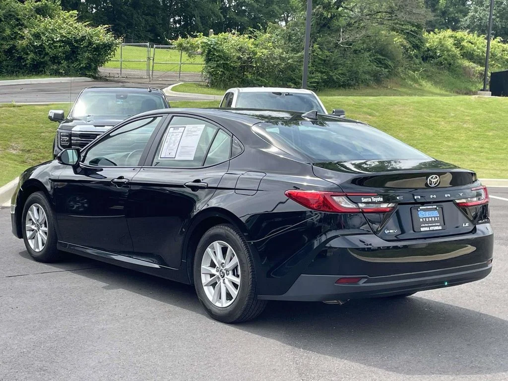 Used 2025 Black Toyota LE image 5