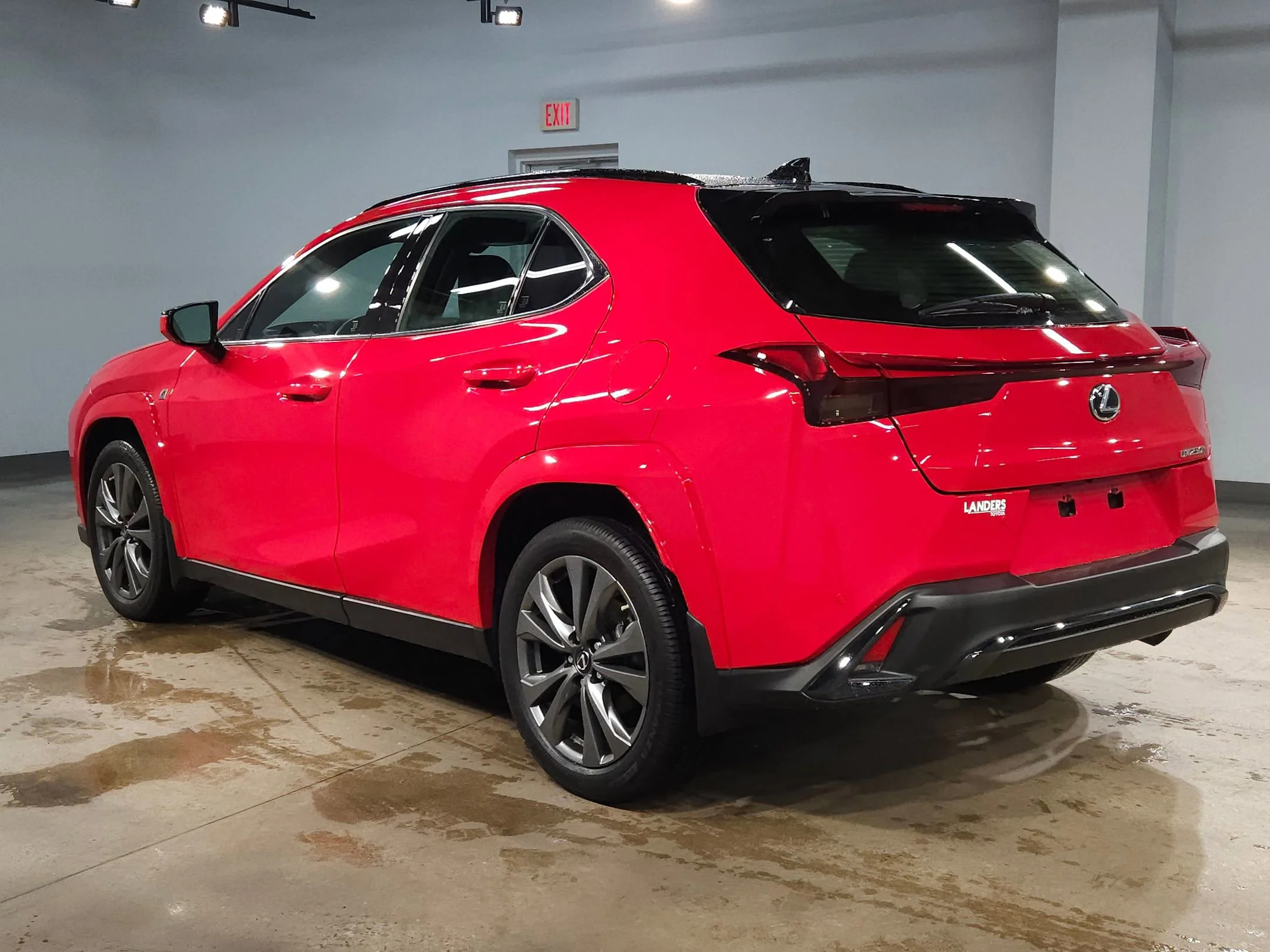 Used 2024 Redline with Obsidian Roof Lexus UX 250h F SPORT Design image 5