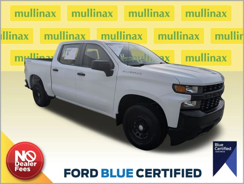 Certified Used 2020 White Chevrolet WT image 1