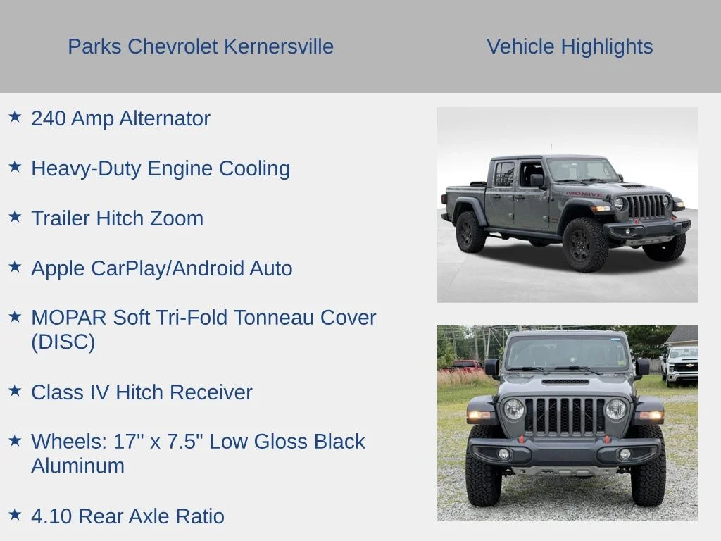 Used 2021 Gray Jeep Mojave image 16