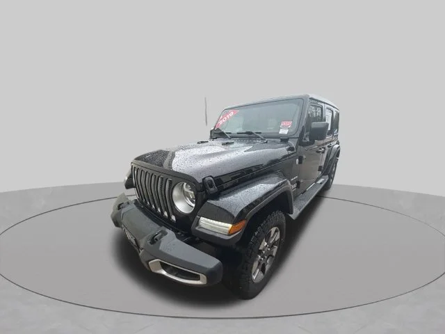 Used 2019 Black Jeep Unlimited Sahara image 7
