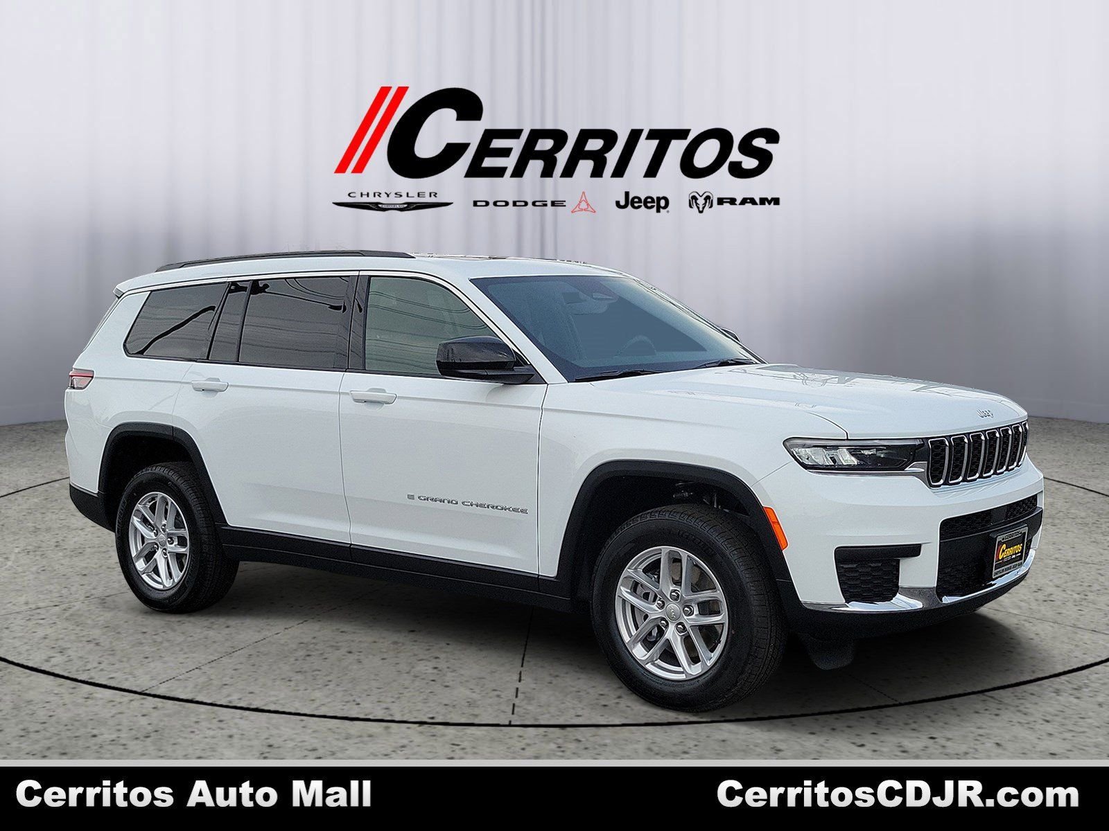New 2026 Bright White Clear-Coat Exterior Paint Jeep Laredo image 1