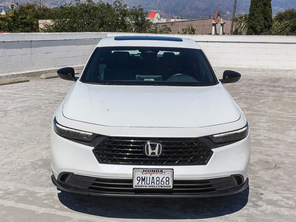 Certified Used 2024 Platinum White Honda Sport image 2