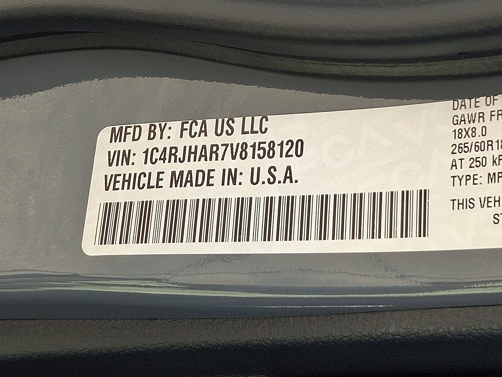 New 2027 Sting-Gray Clear-Coat Paint Jeep Laredo Altitude 4x4 image 17