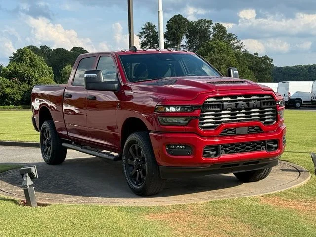 New 2026 Molten Red Pearl-Coat Exterior Paint RAM Black Express image 9