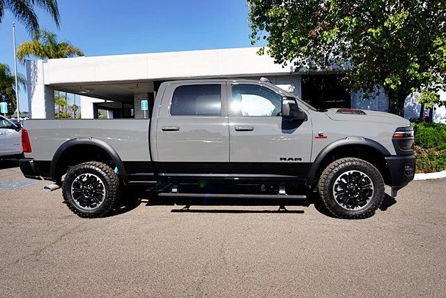 New 2026 Ceramic Gray Clear-Coat Exterior Paint RAM Rebel image 6