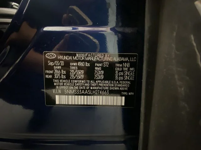 Used 2020 Blue Hyundai SEL image 27