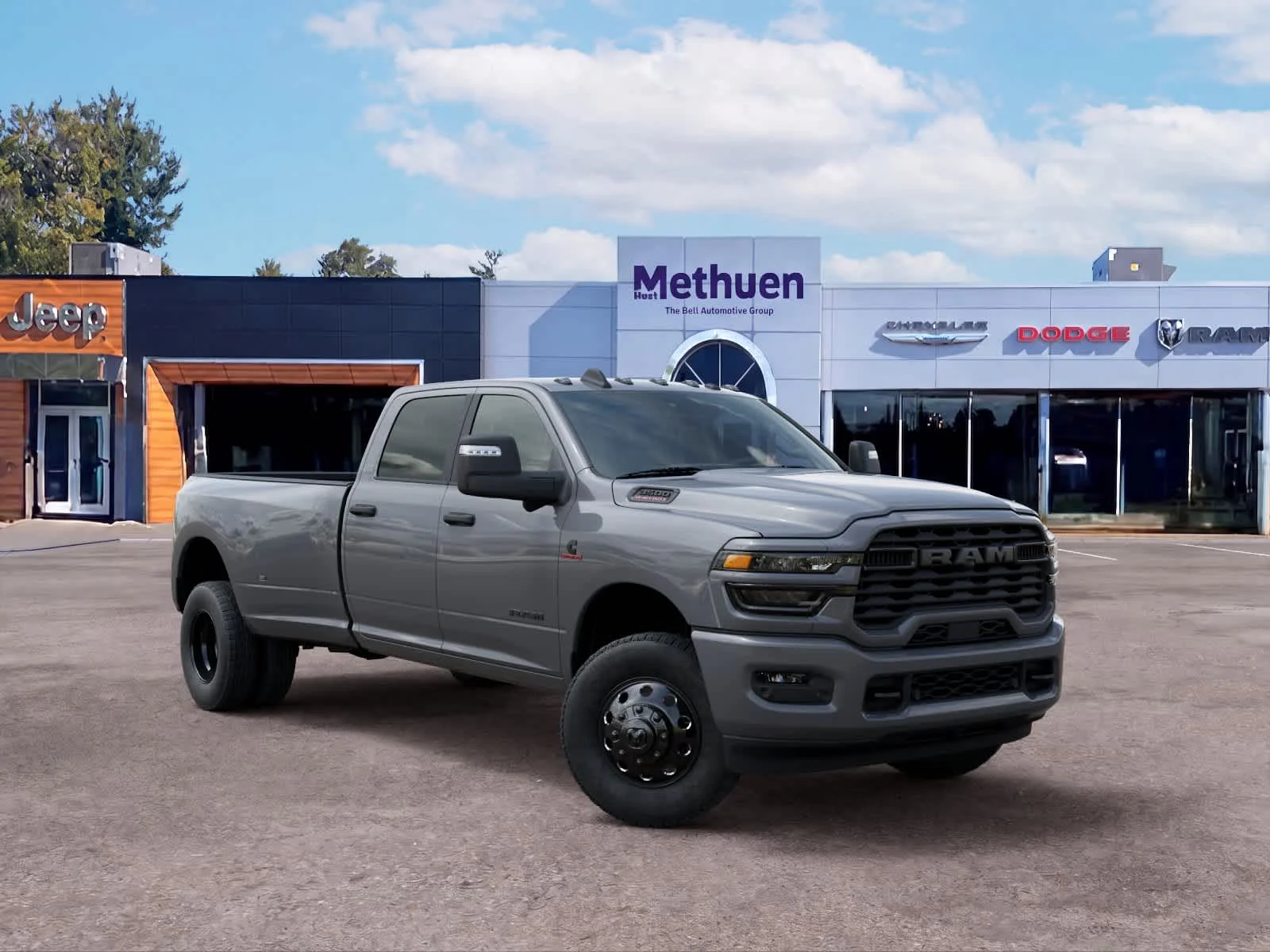 New 2027 Ceramic Gray Clearcoat Ram Big Horn image 5