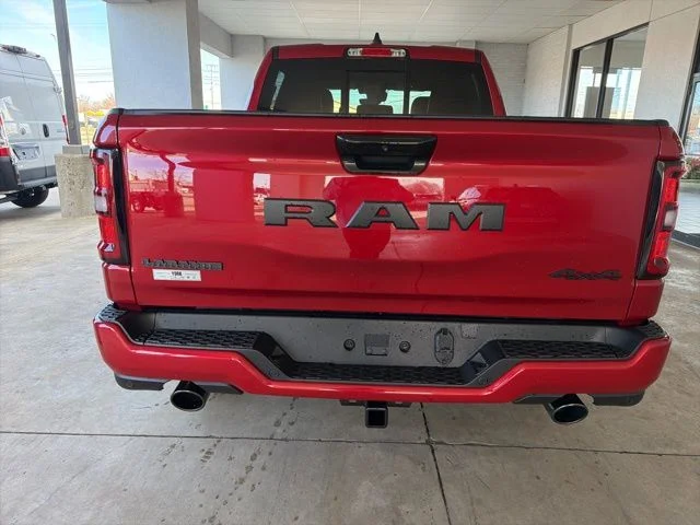 New 2026 Molten Red Pearl-Coat Exterior Paint RAM Laramie image 4