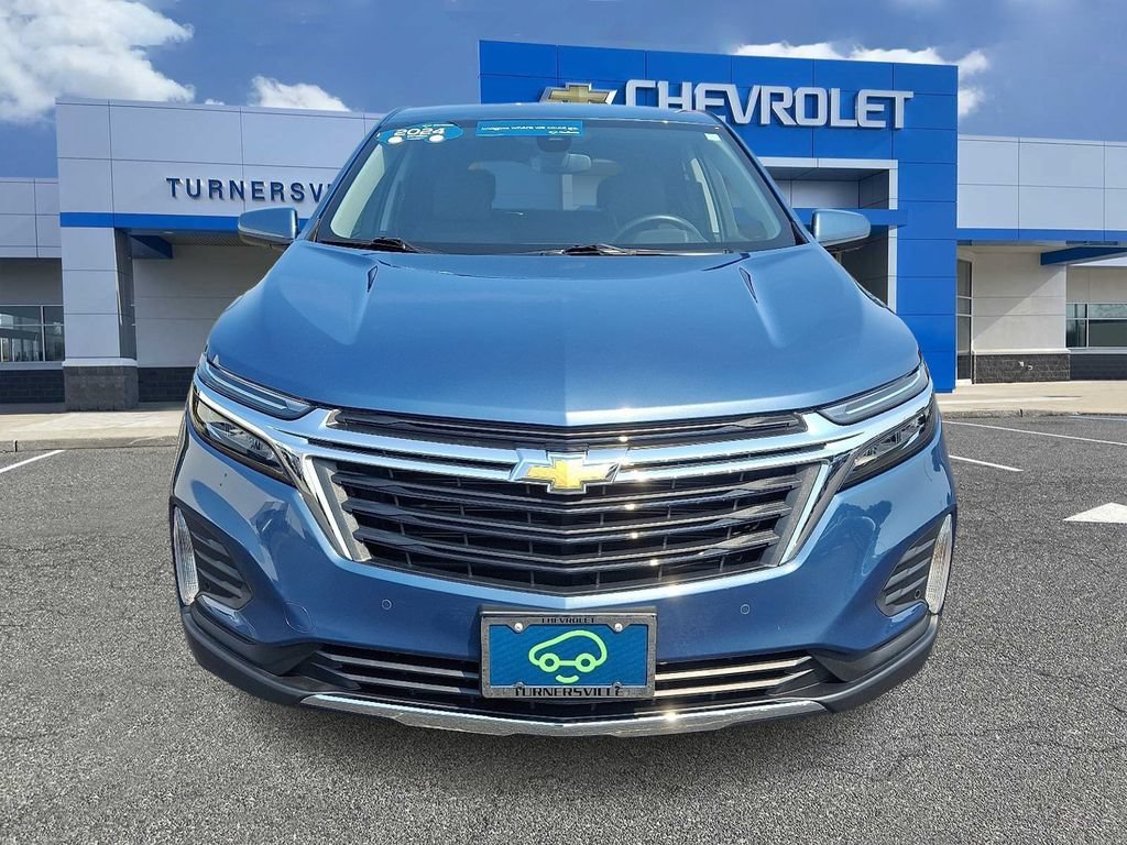 Certified Used 2024 Lakeshore Blue Metallic Chevrolet LT image 2