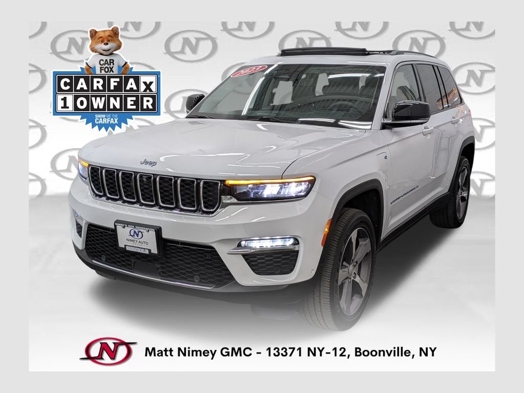 Used 2023 White Jeep 4xe image 1