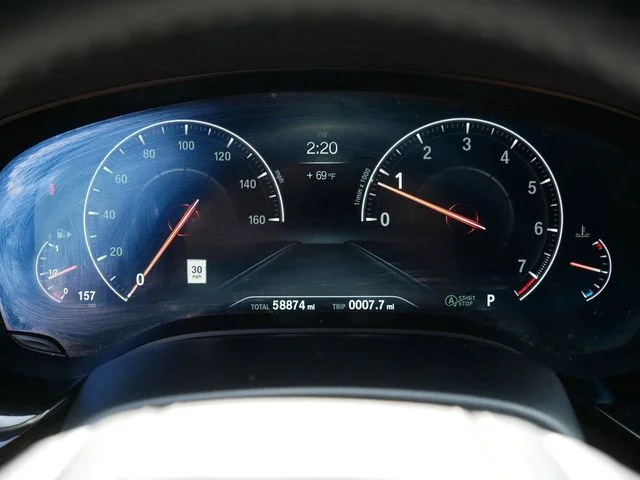 Used 2019 Blue Metallic BMW 540i xDrive image 27