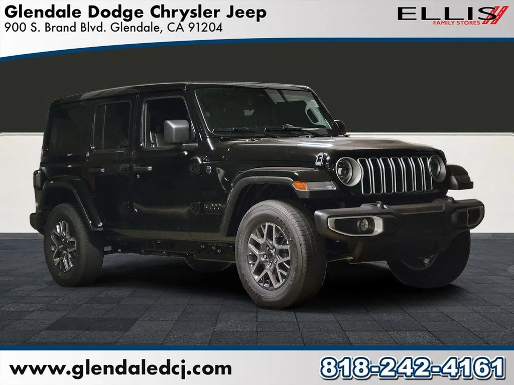 New 2026 Black Clear-Coat Exterior Paint Jeep Sahara image 1