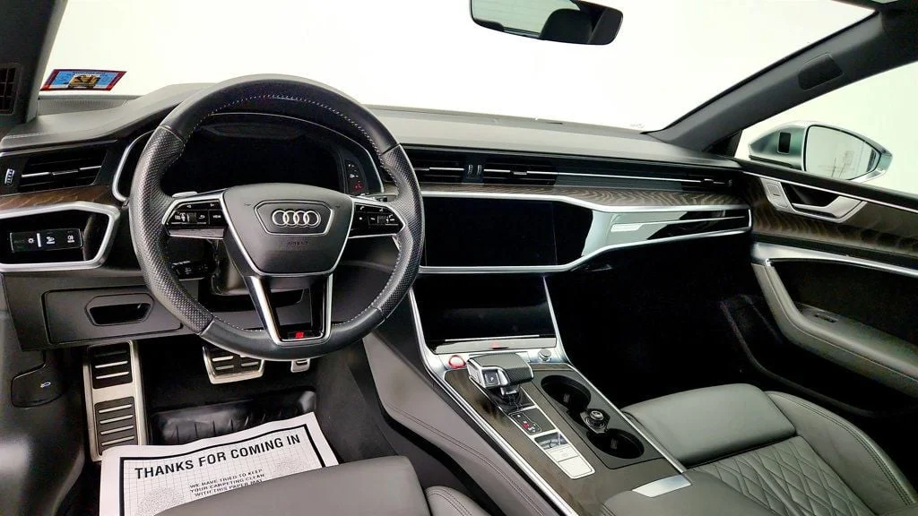 Used 2020 Vesuvius Gray Metallic Audi 2.9 TFSI Premium Plus w/ Executive & Driver Assist Pkgs image 13