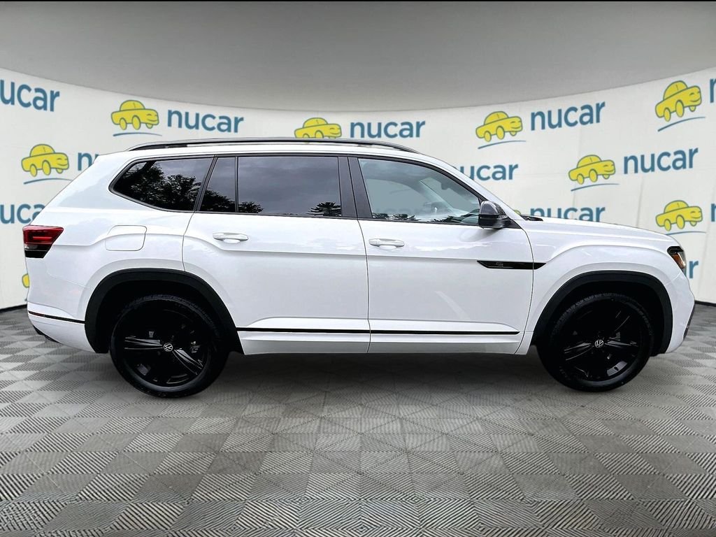 Used 2023 White Volkswagen 3.6L V6 SEL R-Line image 8
