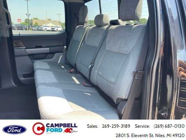 Certified Used 2023 Agate Black Metallic Ford XLT image 19