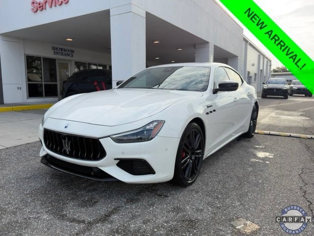 Certified Used 2023 White Maserati Modena image 2