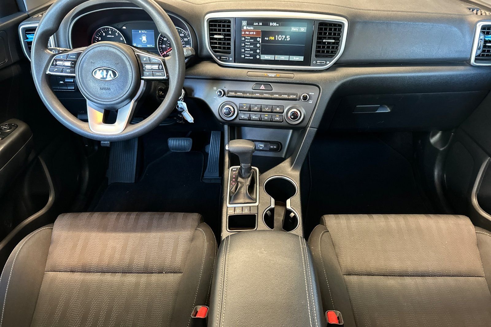 Used 2022 Blue Kia LX image 15