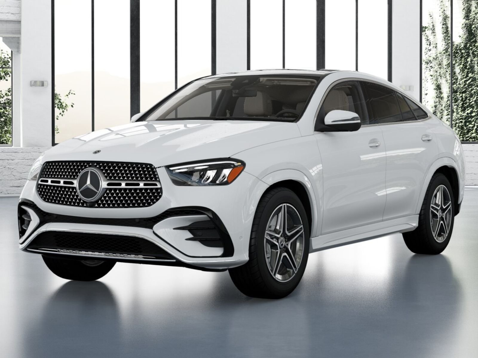 New 2026 Polar White Mercedes-Benz GLE 450 Coupe image 1