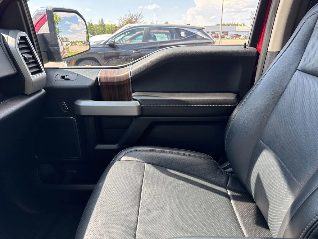 Used 2017 Ruby Red Metallic Tinted Clearcoat Ford Lariat image 24