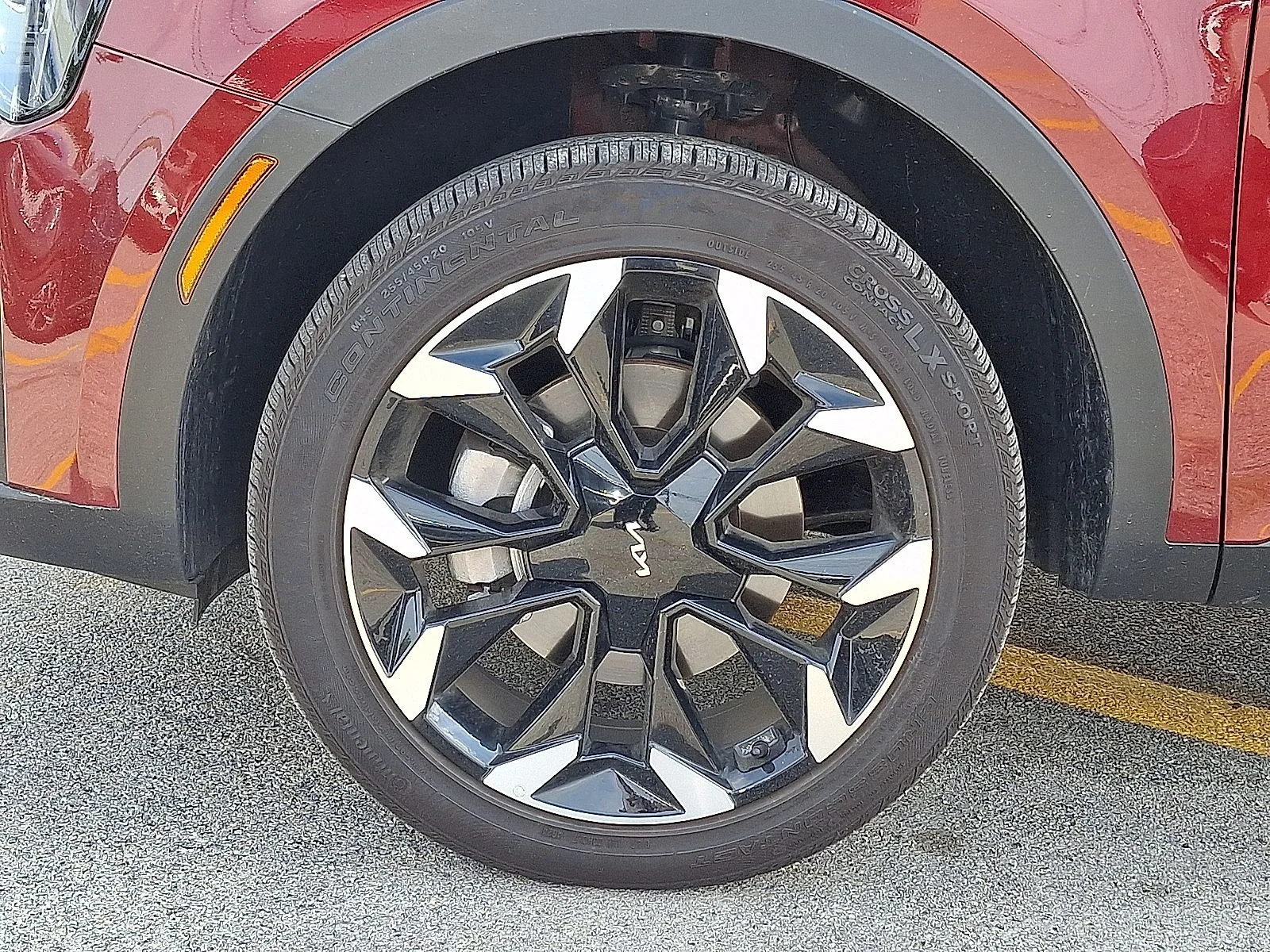 Certified Used 2025 Red Kia EX image 8