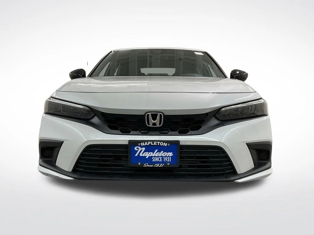 Certified Used 2023 Platinum White Honda Sport image 6