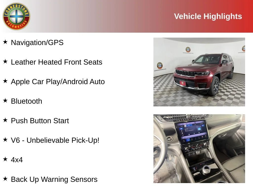 Used 2024 Red Jeep Limited image 2