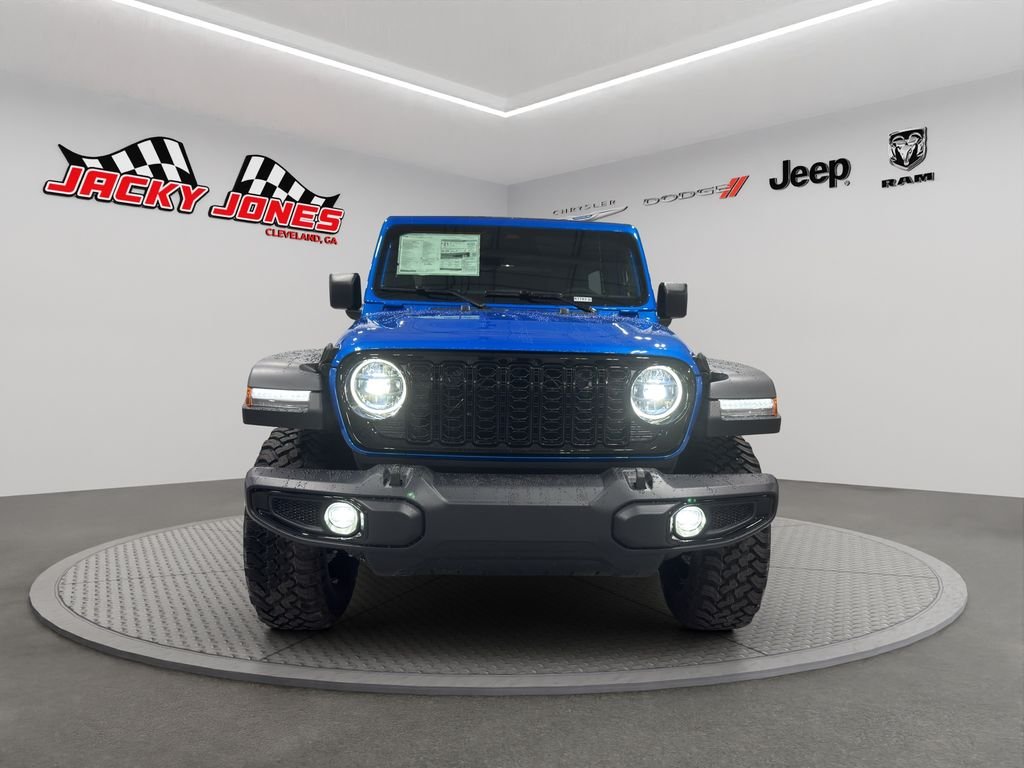 New 2026 Hydro Blue Pearl-Coat Exterior Paint Jeep Willys image 14