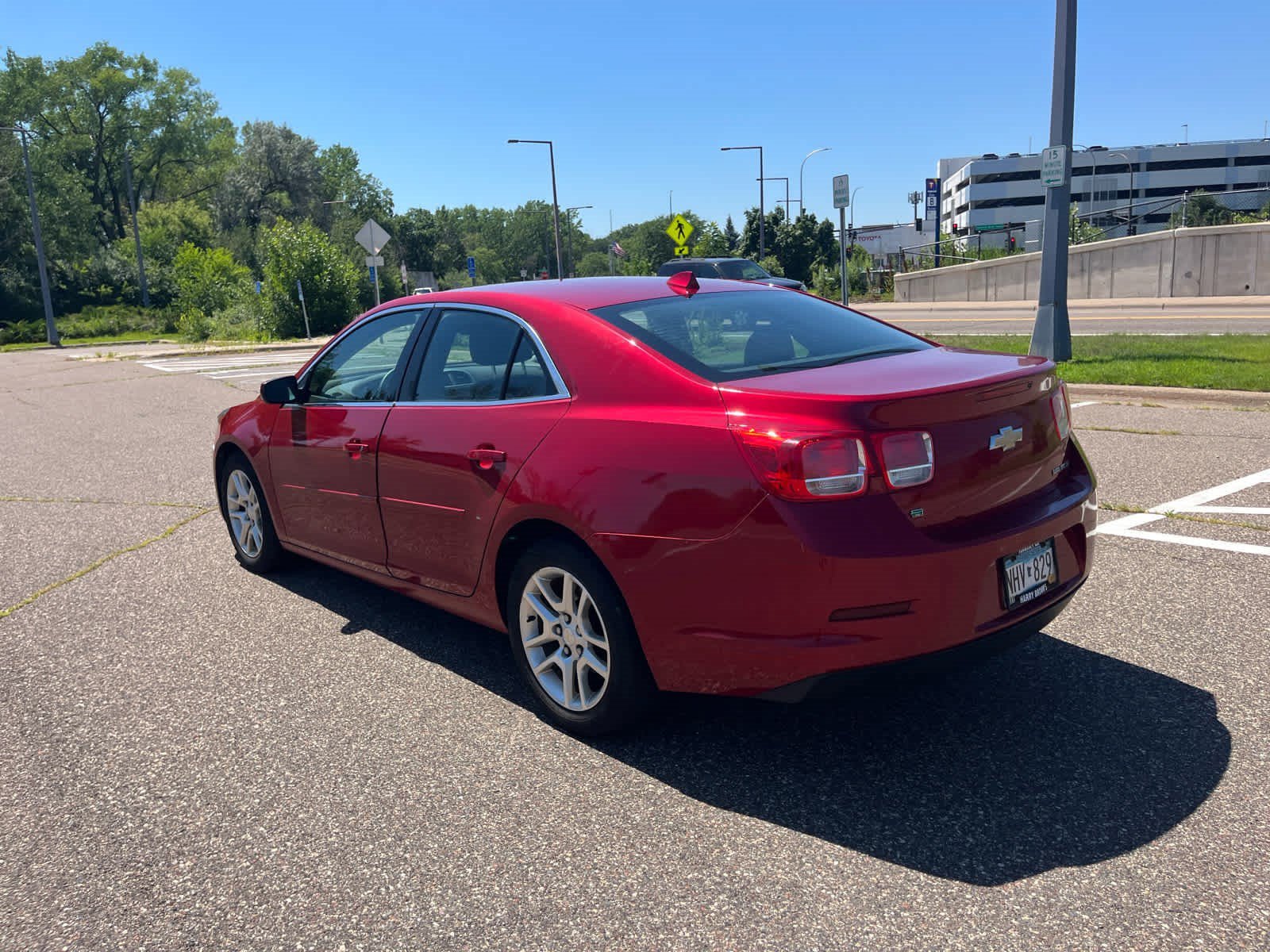 Used 2014 Crystal Red Tintcoat Chevrolet LT image 4