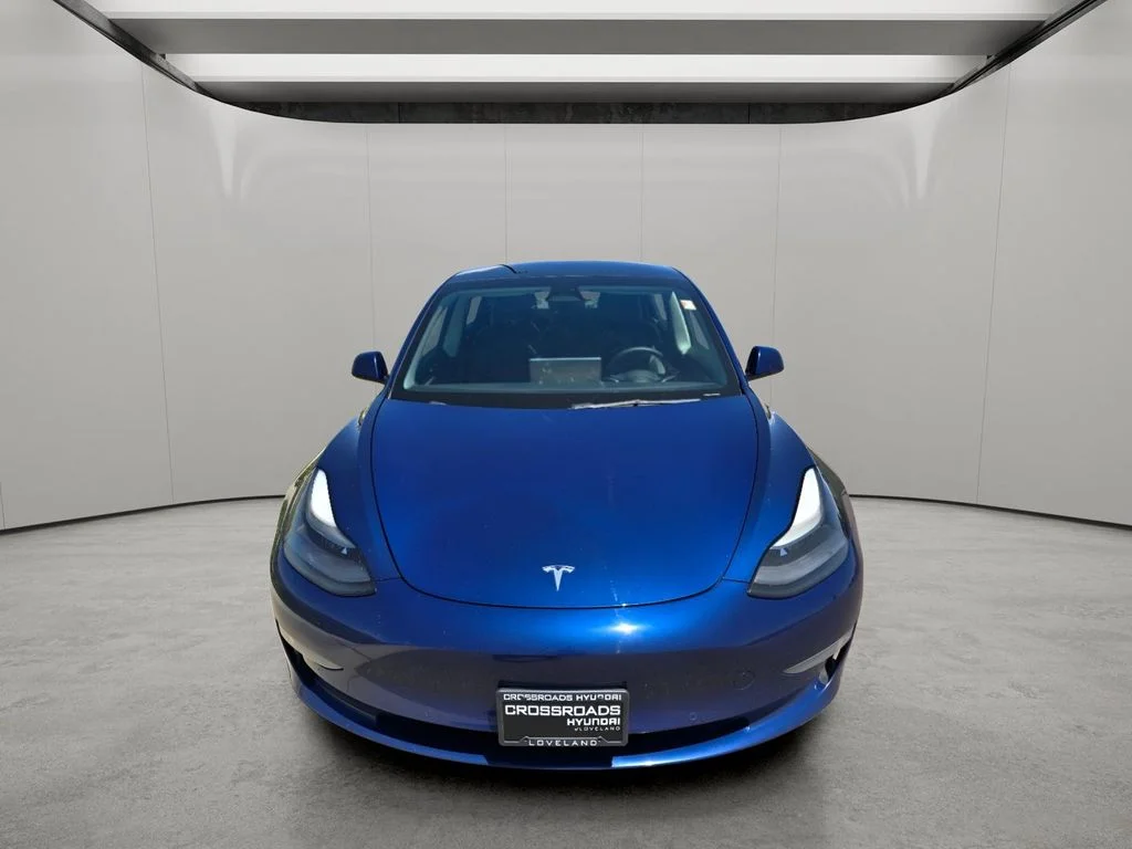 Used 2022 Deep Blue Metallic Tesla Base image 8