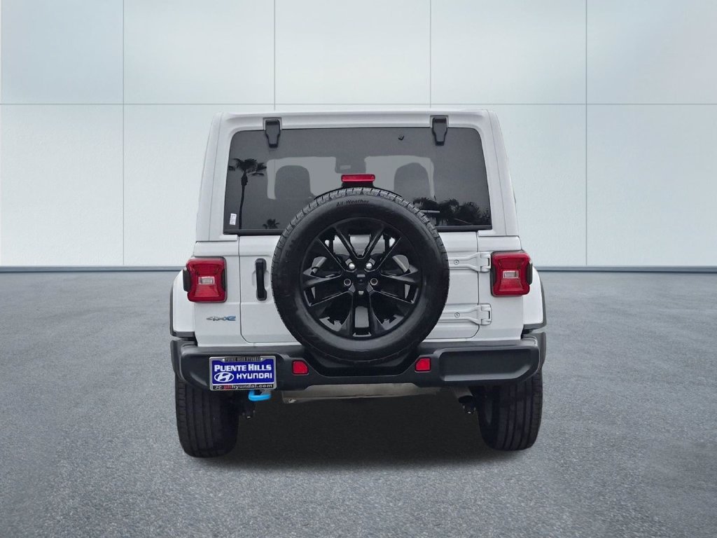 Used 2024 White Jeep Sahara 4xe image 6