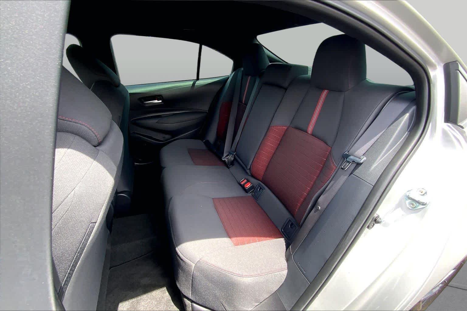 Used 2023 Classic Silver Metallic Toyota SE image 21
