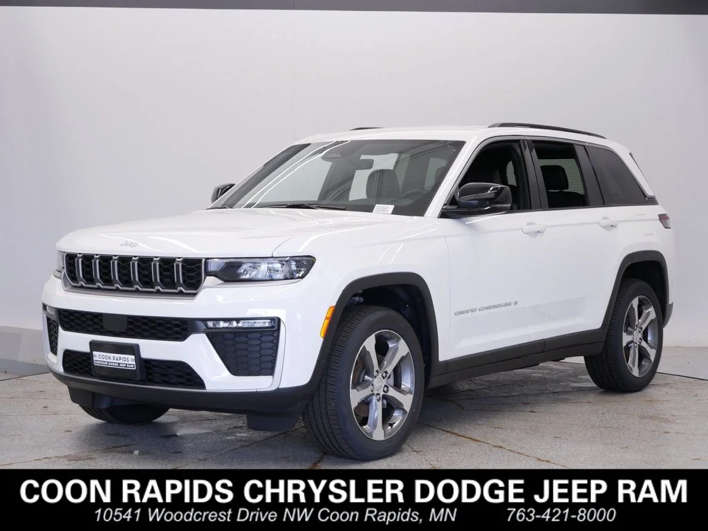 New 2026 Bright White Clearcoat Jeep Limited image 1