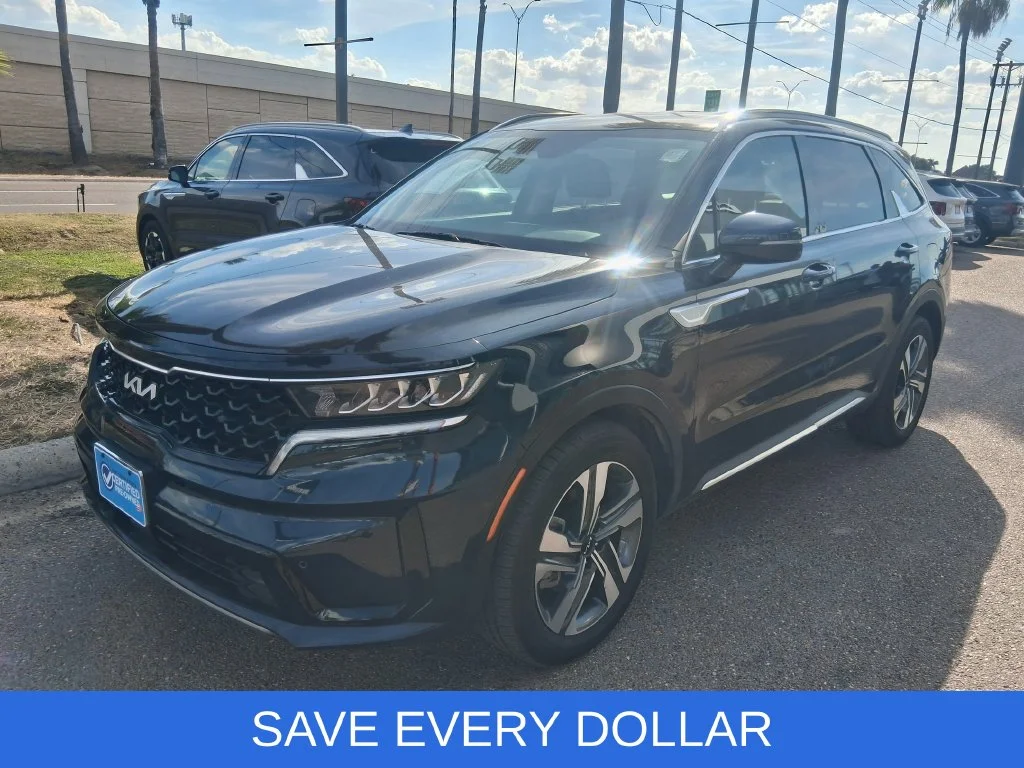Used 2024 Blue Kia EX image 3