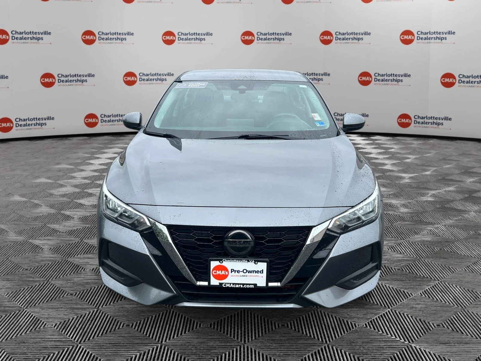 Used 2021 Gun Metallic Nissan SV image 8