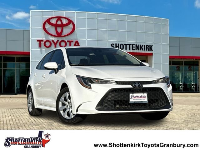 Used 2022 White Toyota LE image 1