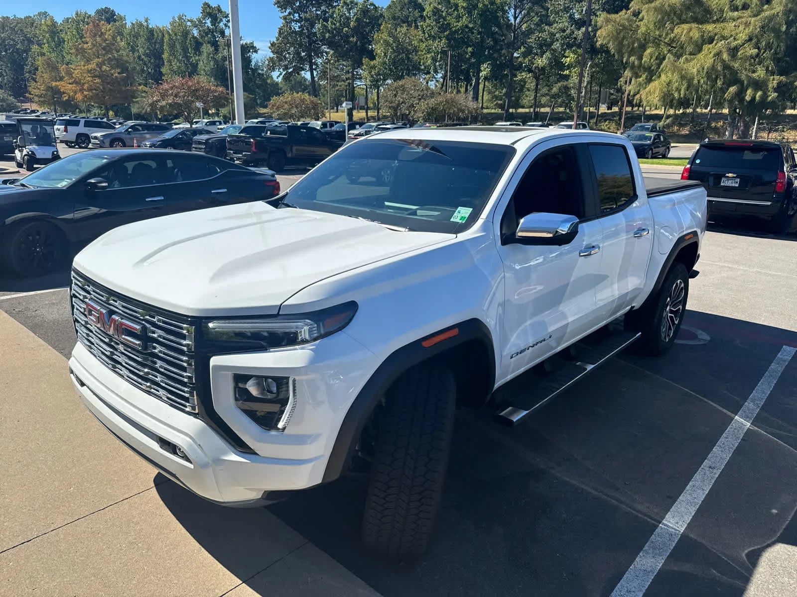 Used 2024 GMC Canyon Denali with VIN 1GTP6FEKXR1300498 for sale in Little Rock