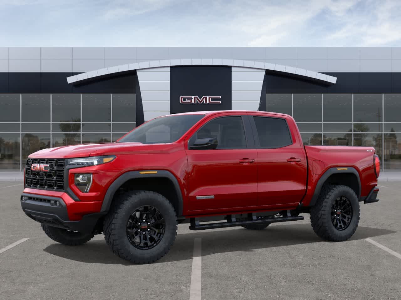 New 2026 Volcanic Red Tintcoat GMC Elevation image 2