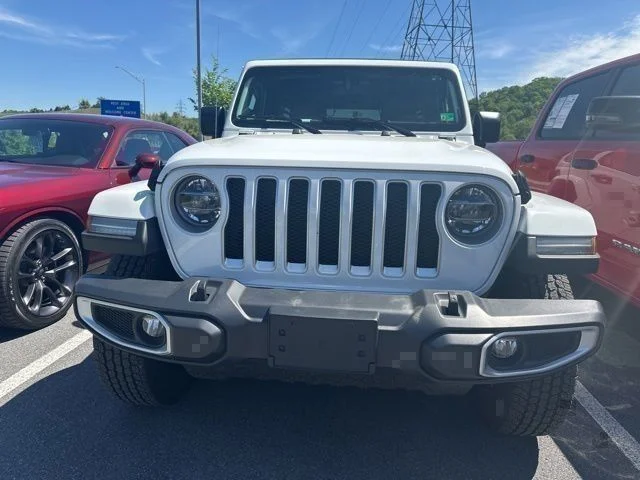 Used 2021 White Jeep Unlimited Sahara image 33