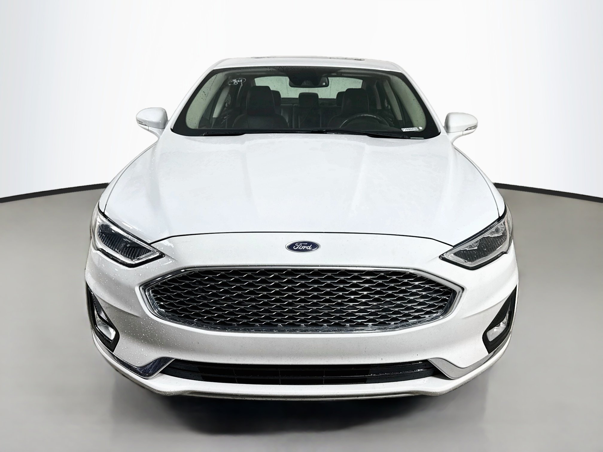 Used 2020 Oxford White Ford Titanium image 2
