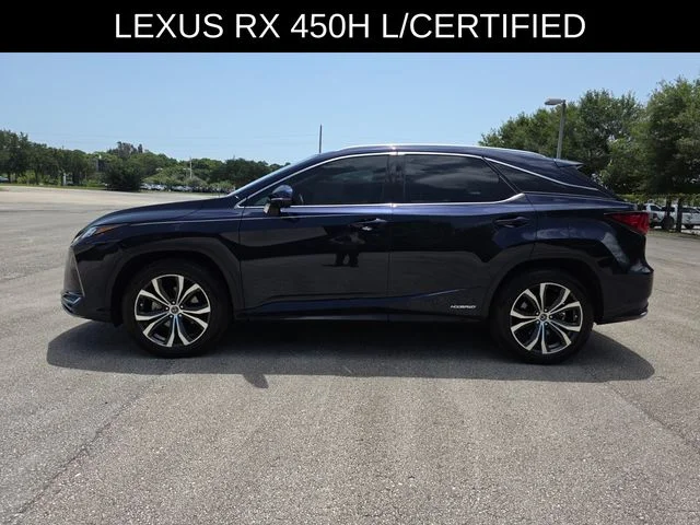 Certified Used 2021 Blue Lexus 450h image 6