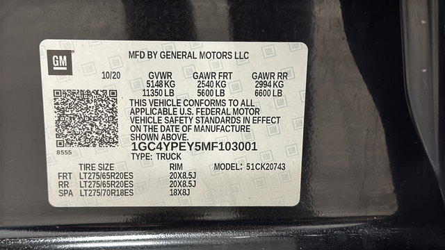 Used 2021 Black Chevrolet LTZ image 27