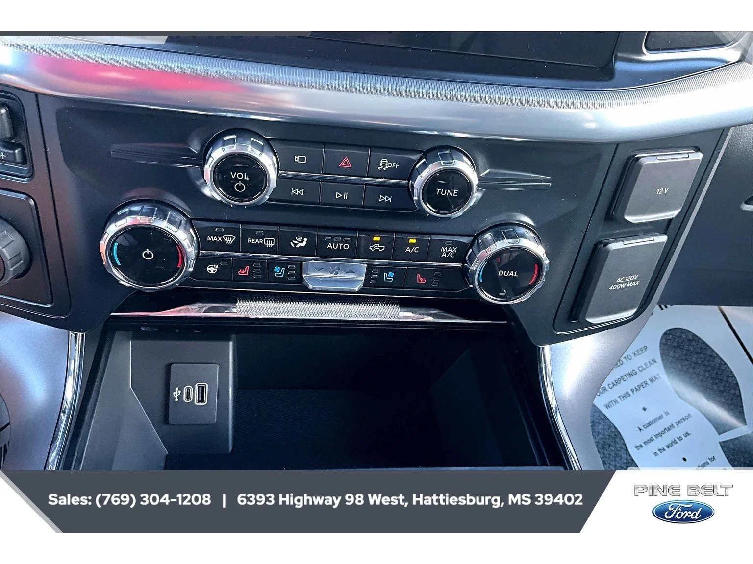 New 2026 Iconic Silver Metallic Ford Lariat® image 24