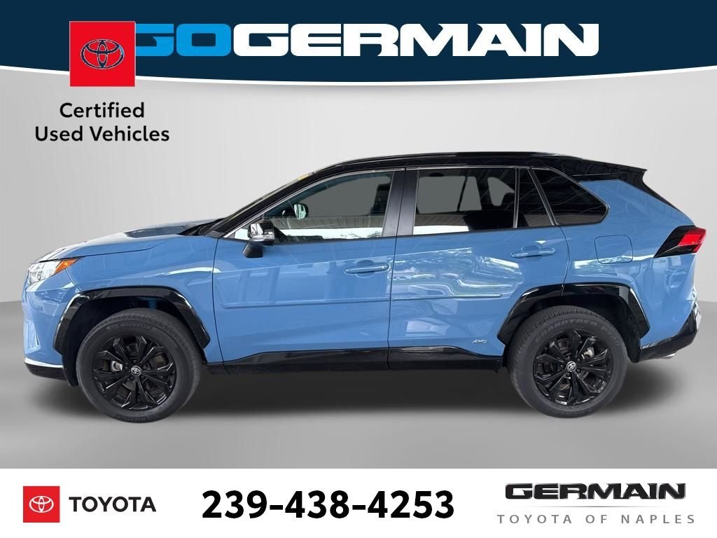 Used 2024 Blue Toyota XSE image 2